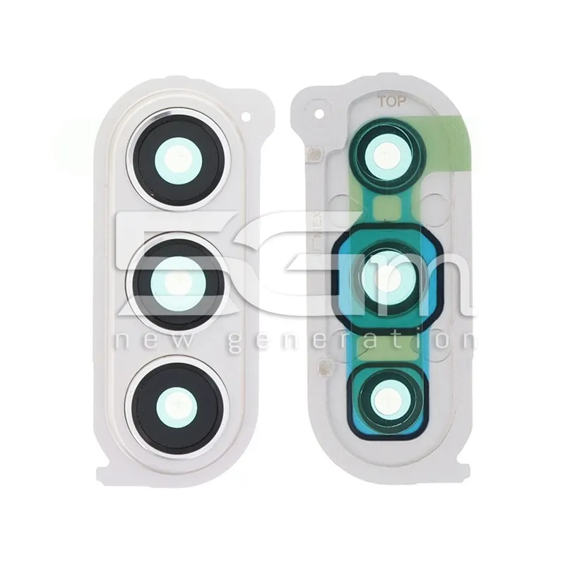Vitre Caméra Arrière + Frame Cream Samsung SM-F946 Fold 5 | 5G-M