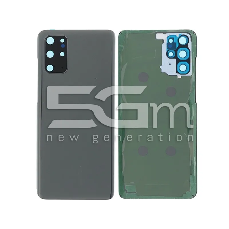 Retro Cover Grigio + Vetrino Camera Samsung SM-G985 S20+ No Logo | Store Online 5G-M