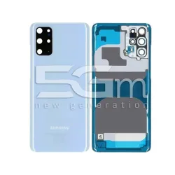 Заден Капак Облачно Синьо + Стъкълце за Камера Samsung S20+ Ori | 5G-M