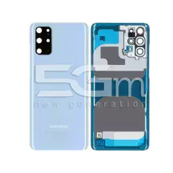 Rear Cover Cloud Blue + Camera Lens Samsung SM-G985 S20+ Ori