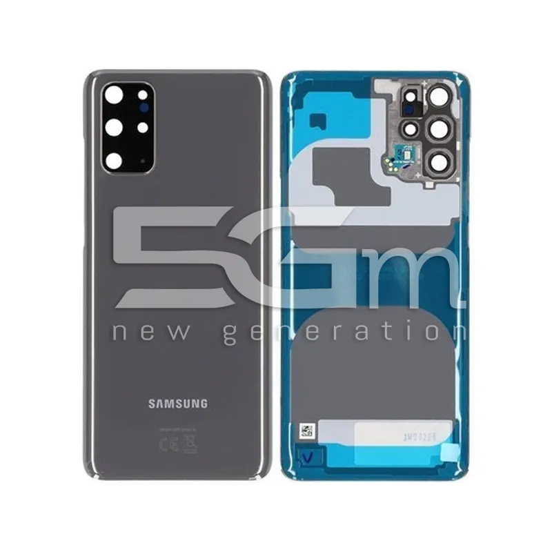 Rückabdeckung Grau + Kameraglas Samsung SM-G985 S20+ Ori | 5G-M Online Shop