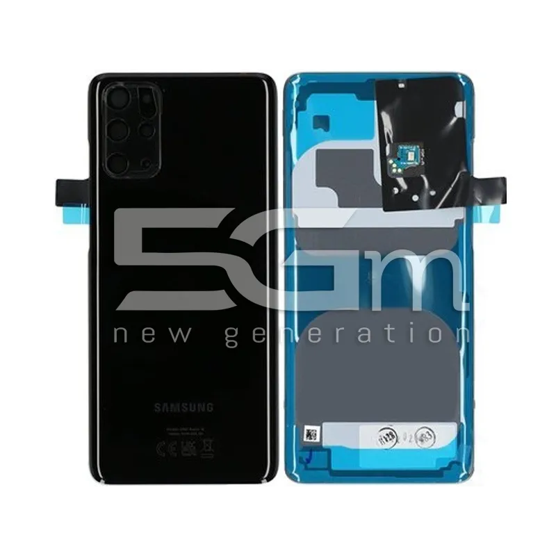 Retro Cover Nero + Vetrino Fotocamera Samsung SM-G985 S20+ Ori | Store Online 5G-M
