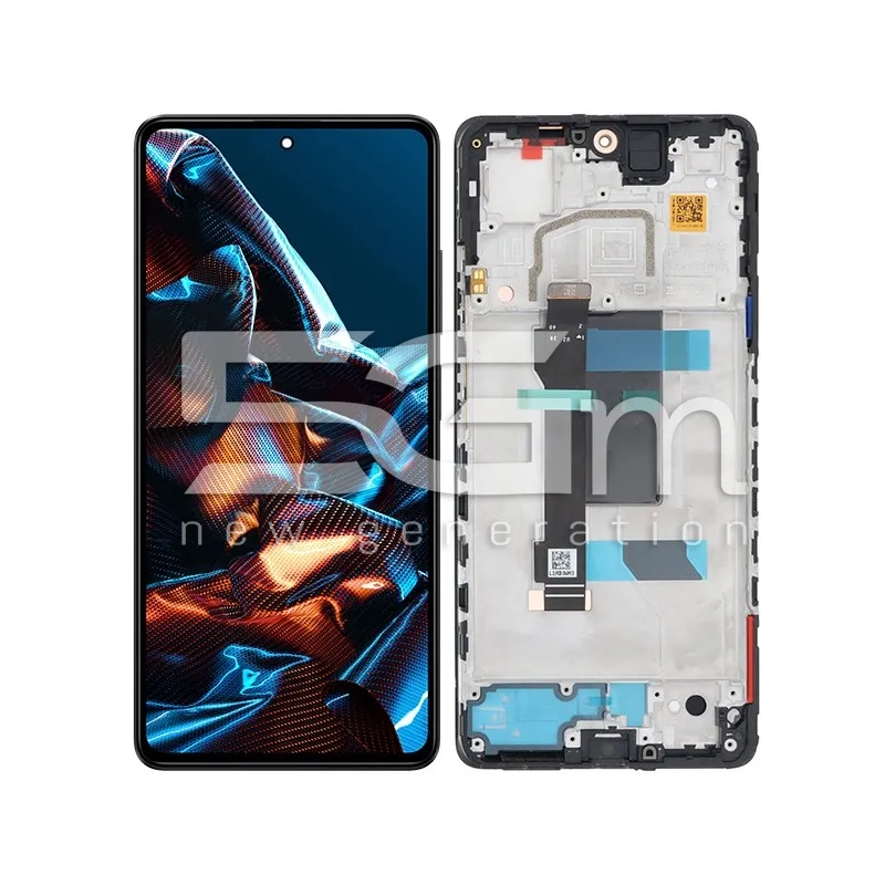 Display Touch + Frame Nero Xiaomi Poco X5 Pro 5G - Redmi Note 12 Pro 5G (PULLED) | Store Online 5G-M