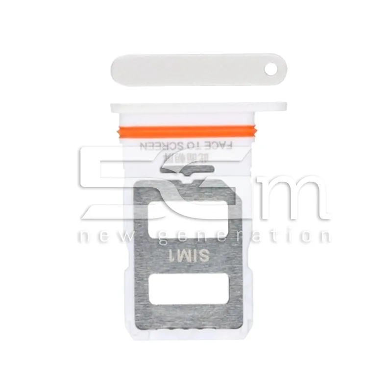 Dual-SIM-Kartenhalter Polarweiß Xiaomi Redmi Note 12 Pro+ 5G | 5G-M.com