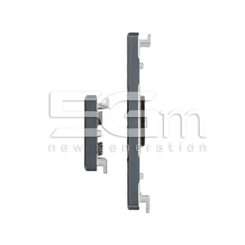Bekapcsoló + Hangerő Gomb Fekete Xiaomi Mi 11 5G | 5G-M