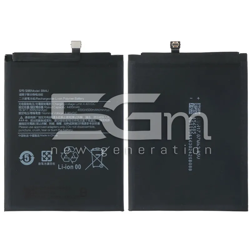 Akkumulátor BM4J 4400mAh Xiaomi Redmi Note 8 Pro Logó Nélkül | 5G-M Webáruház