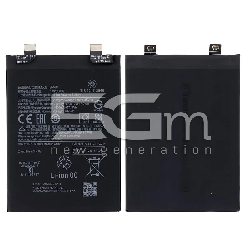 Akku BP49 4500mAh Xiaomi Poco F4 Ohne Logo | 5G-M Online Shop