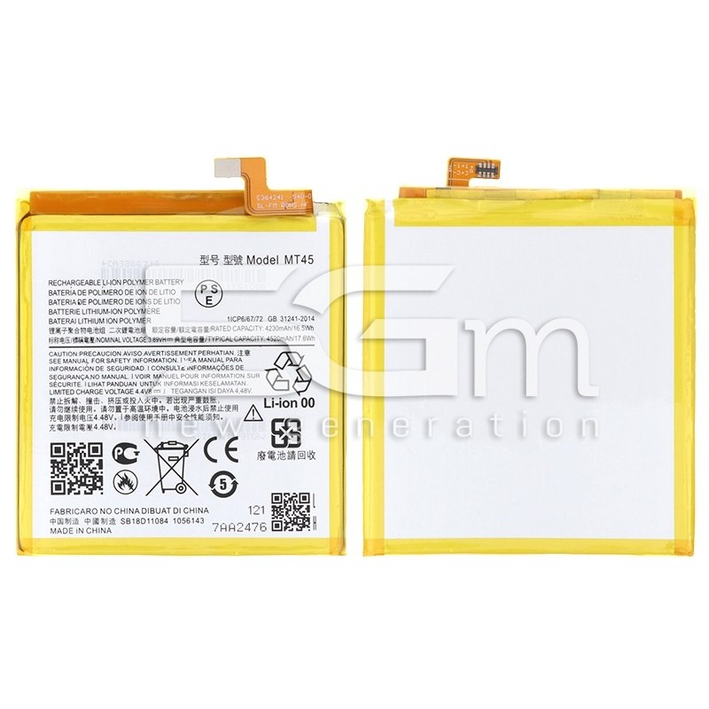 Batteria MT45 4520mAh Motorola Edge 20 Pro No Logo
