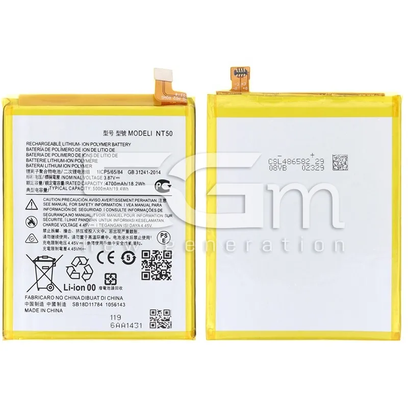 Batteria NT50 5000mAh Motorola Edge 20 Lite No Logo | Store Online 5G-M