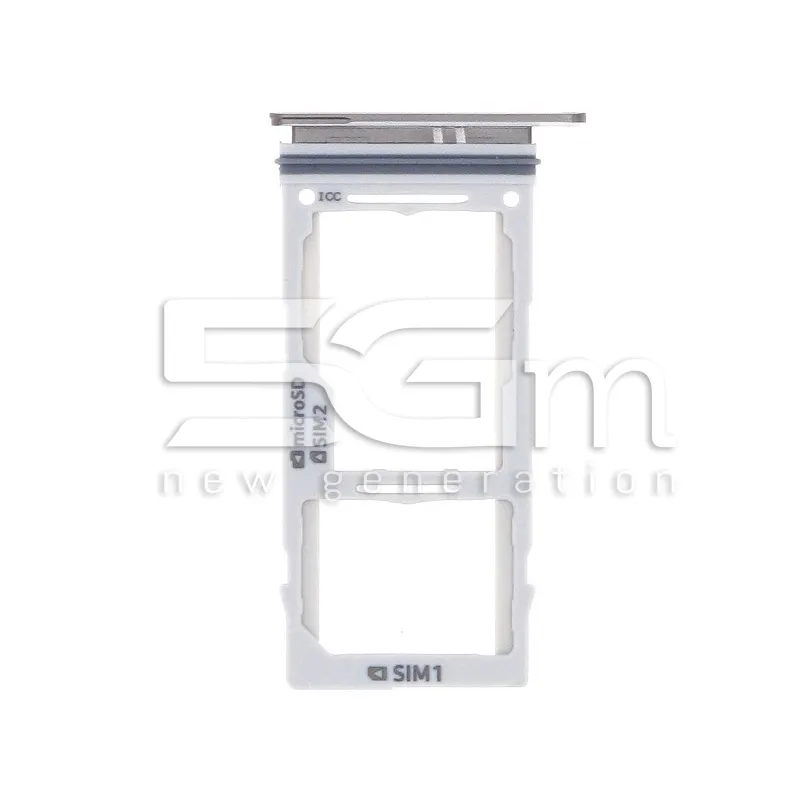 Dual-SIM-Karten- & Micro-SD-Halterung Schwarz Samsung S10 Plus Ori | 5G-M