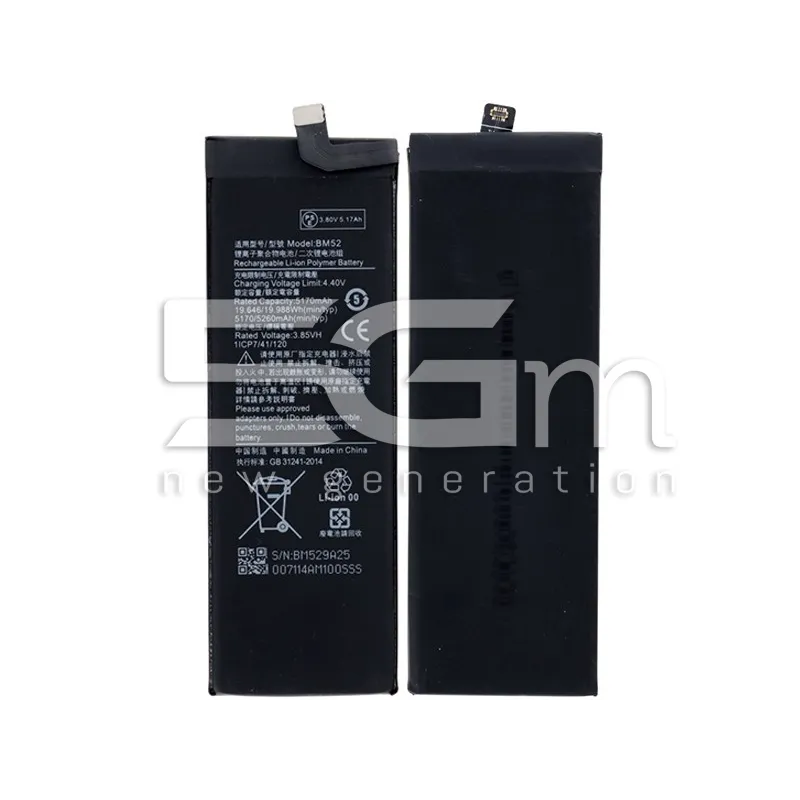 Batteria BM52 5260mAh Xiaomi Mi Note 10 No Logo | Store Online 5G-M