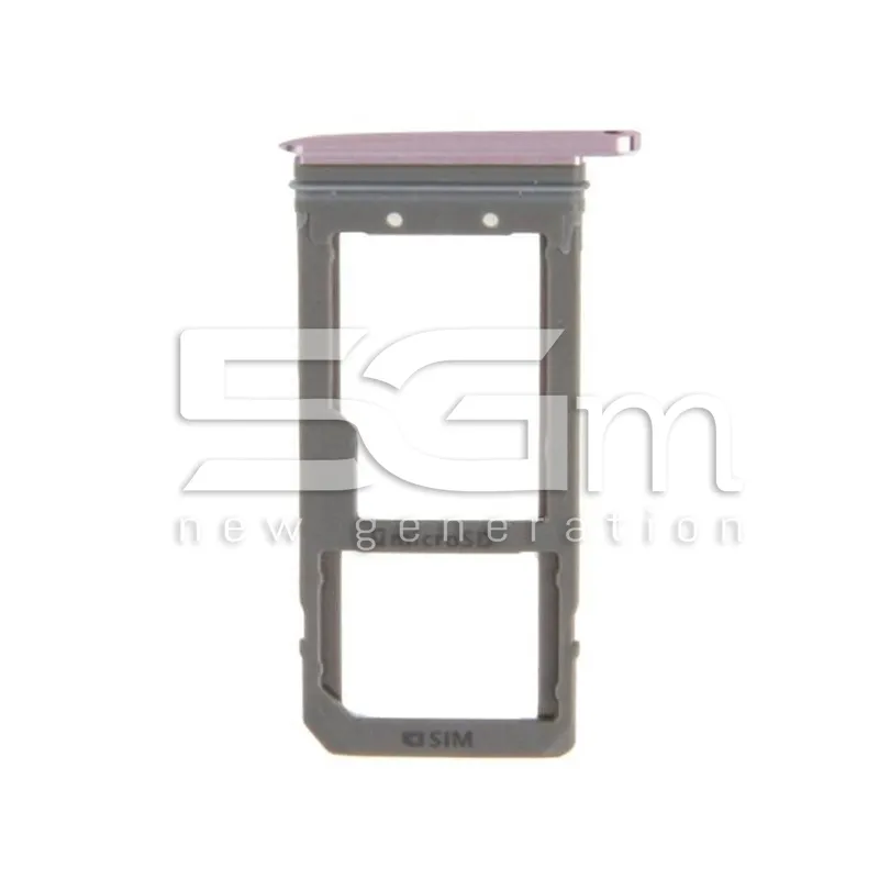 SIM-Karten-/SD-Kartenhalter Pink Samsung S7 Edge SM-G935 | 5G-M