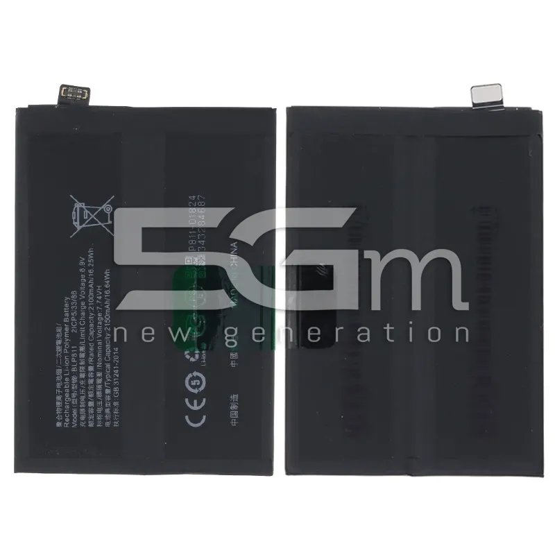 Akku BLP811 2150mAh OPPO RENO 4 SE - Find X3 Lite Ohne Logo | 5G-M
