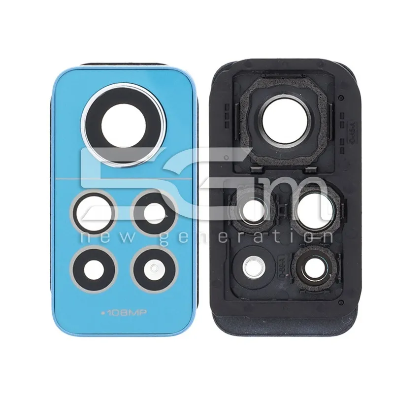 Vetrino Camera Posteriore + Frame Ice Blue Xiaomi Redmi Note 12 Pro 4G | Store Online 5G-M
