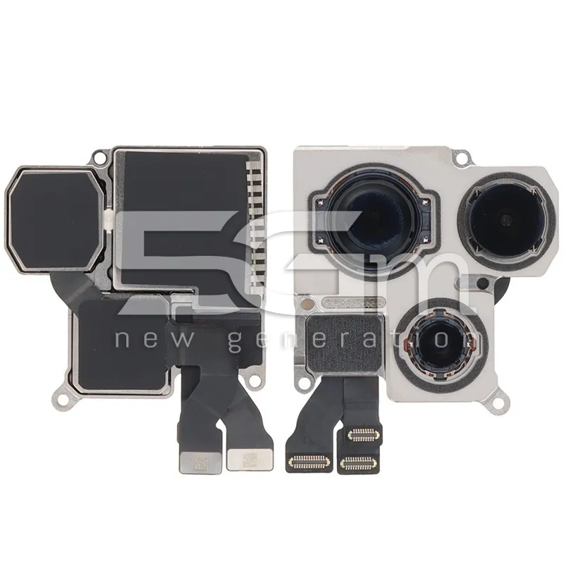Camera Posteriore 48MP + 12MP + 12MP iPhone 15 Pro (PULLED) No Logo | Store Online 5G-M