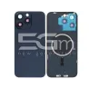 Retro Cover Blu Titanium + Magnetism Ring + Vetrino Camera iPhone 15 Pro Max