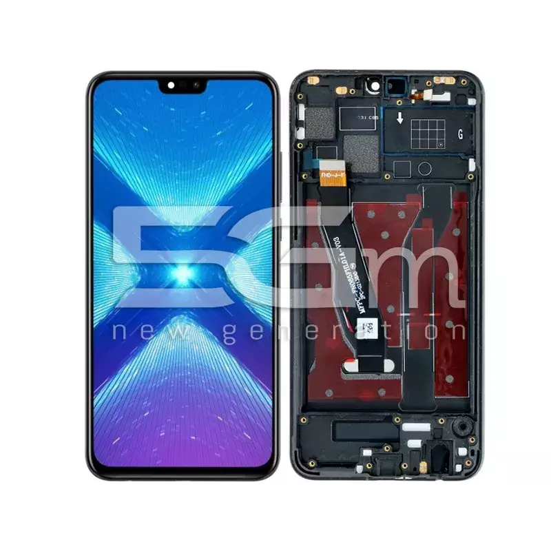 Display Touch + Frame Black Honor 8X (COG)