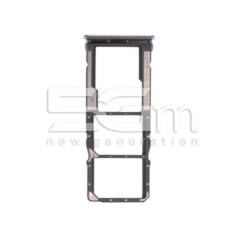 Suport Cartelă SIM + Micro SD Argintiu Xiaomi Redmi Note 8 | 5G-M