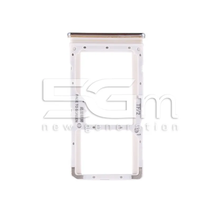 Suport Dual SIM + Micro SD Argintiu Xiaomi Redmi Note 8 Pro | 5G-M