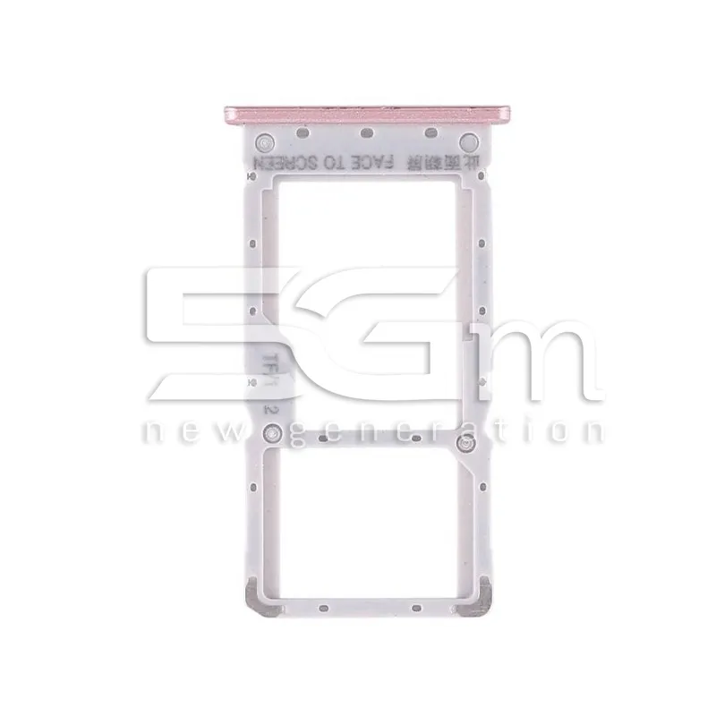 Tiroir Carte SIM + Micro SD Or Rose Xiaomi Redmi Note 6 Pro | 5G-M
