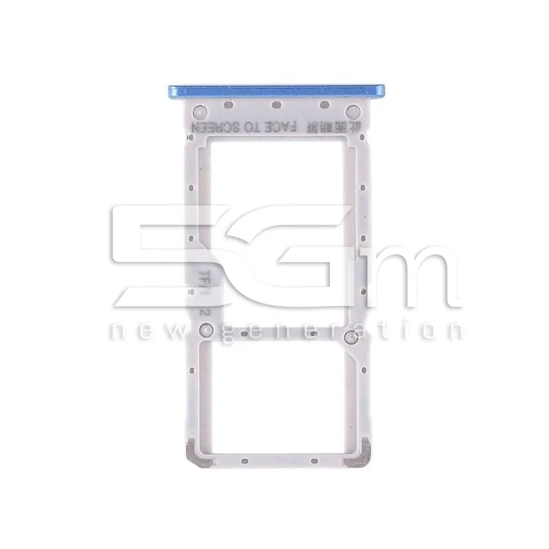 Supporto Sim Card + Micro SD Blu Xiaomi Redmi Note 6 Pro | Store Online 5G-M