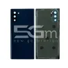 Fekete Hátlap + Kamera Üveg Samsung Note 10 Logó Nélkül | 5G-M