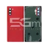 Retro Cover Aura Red + Vetrino Camera Samsung SM-N970 Note 10 No Logo | Store Online 5G-M