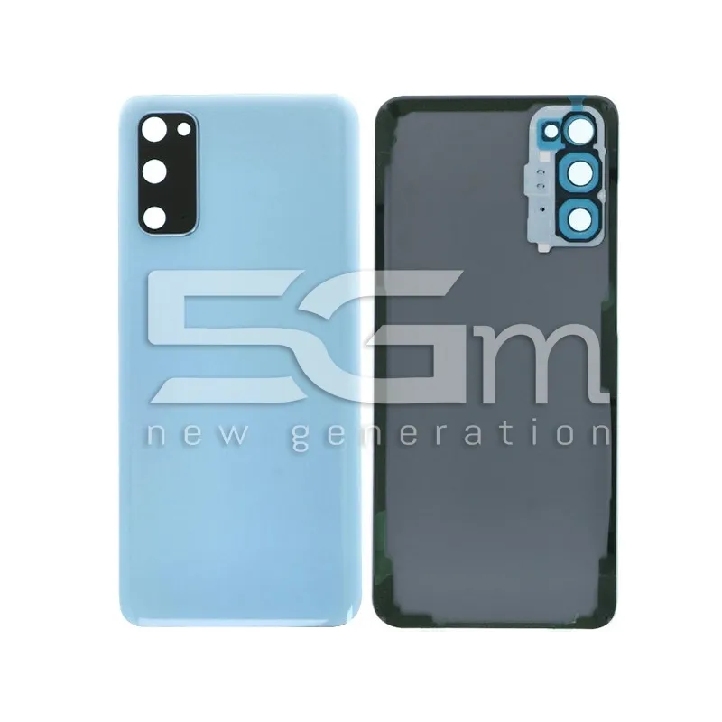Retro Cover Cloud Blue + Vetrino Camera Samsung SM-G980 - G981 S20 No Logo | Store Online 5G-M