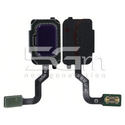 Home Button Purple Flat...