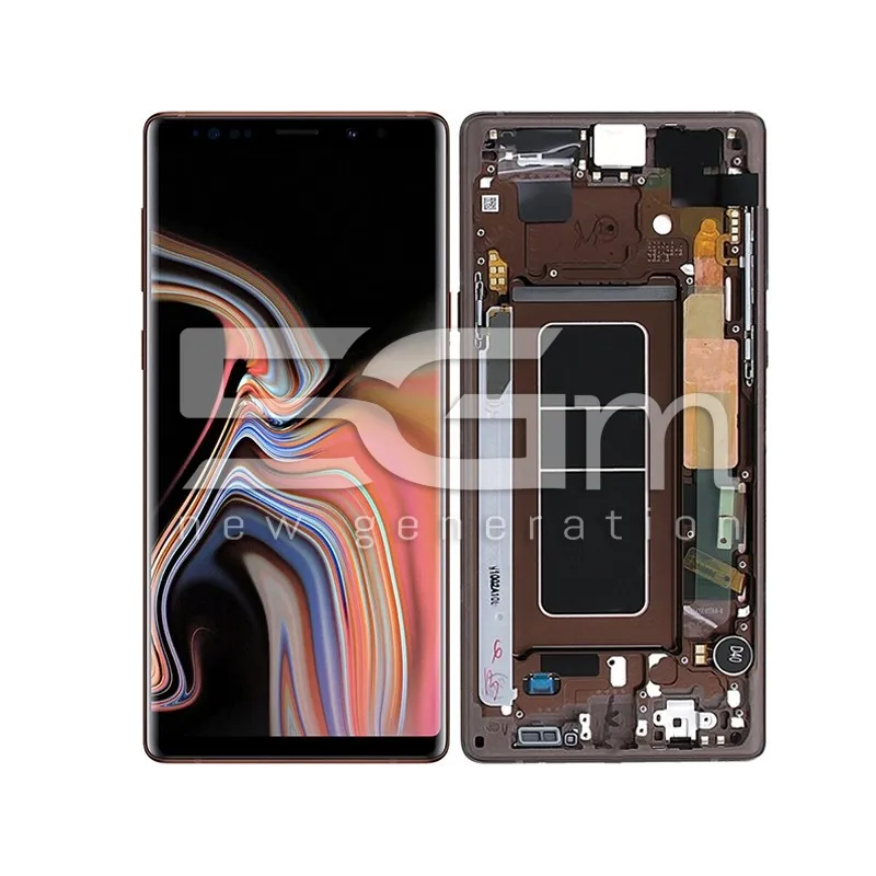 Ecran Tactil + Ramă Cupru Samsung SM-N960F Note 9 Ori | 5G-M