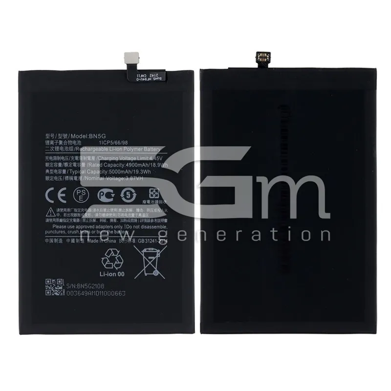 Batterie BN5G 5000mAh Xiaomi Redmi 10C - 10A Sans Logo - 5G-M