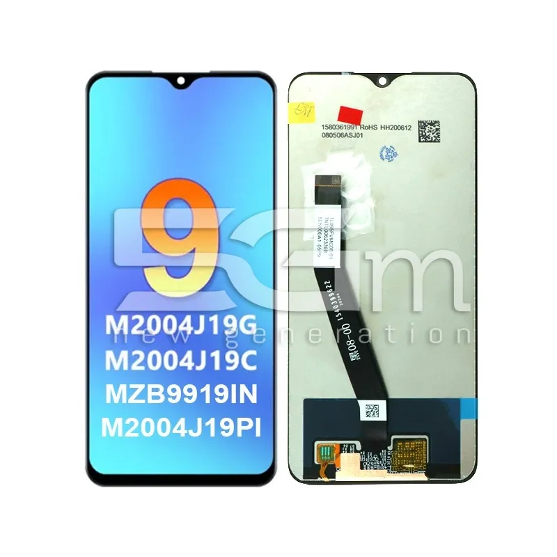 Écran Tactile Noir Xiaomi Redmi 9 (IPS) | 5G-M