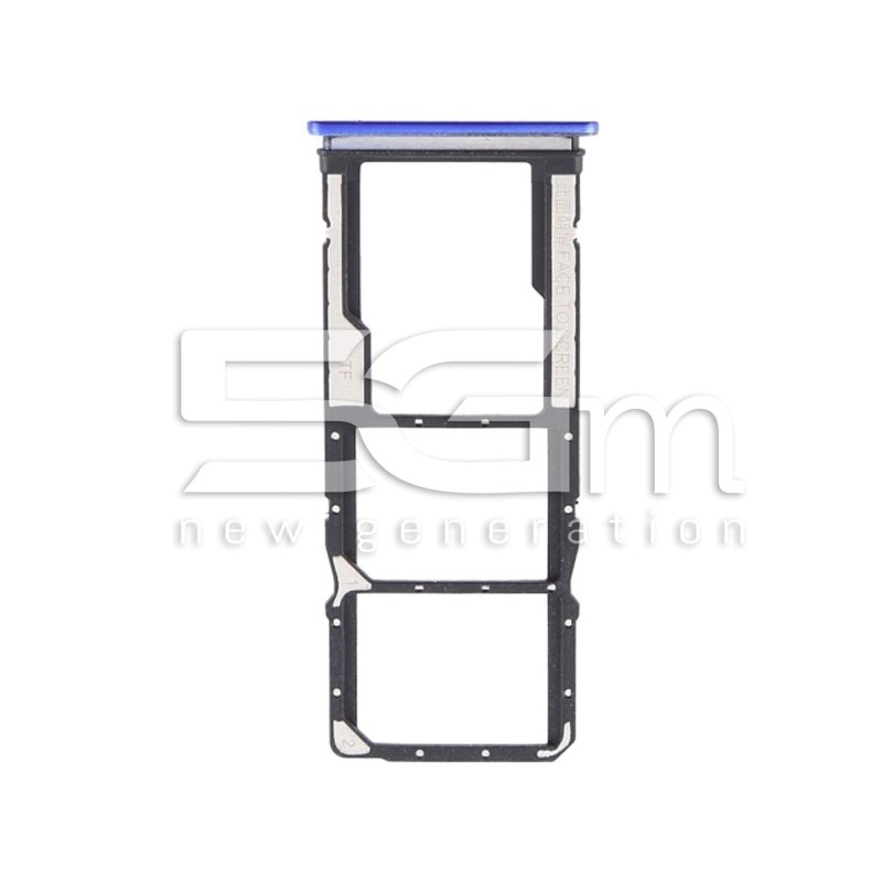 Support Sim Card + Micro SD Blue Xiaomi Redmi 9
