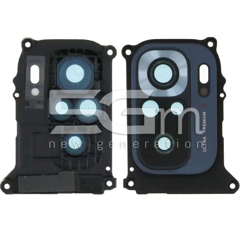 Vetrino Camera Posteriore + Frame Nero Xiaomi Redmi Note 10s | Store Online 5G-M
