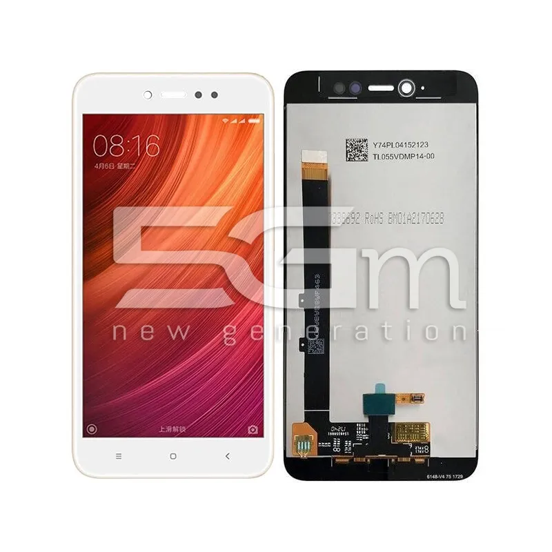 Kijelző Érintő Fehér Xiaomi Redmi Note 5A | 5G-M Webáruház