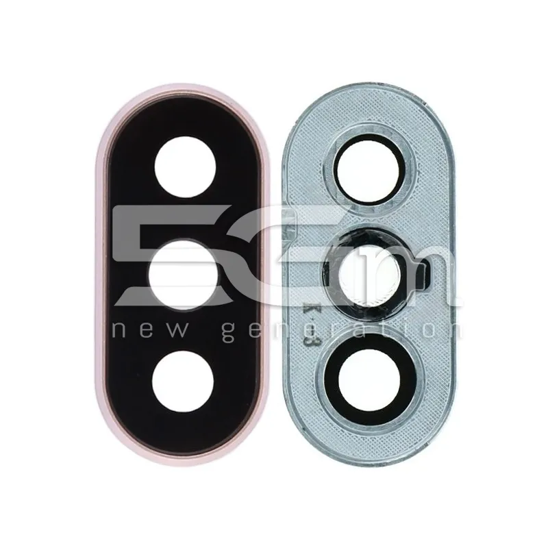 Vetrino Camera Posteriore + Frame Gold Xiaomi Redmi Note 5 | Store Online 5G-M