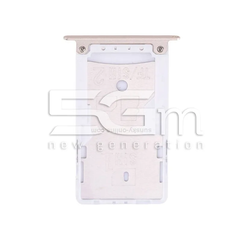 Tiroir Double SIM + Micro SD Or Xiaomi Redmi Note 4X | 5G-M