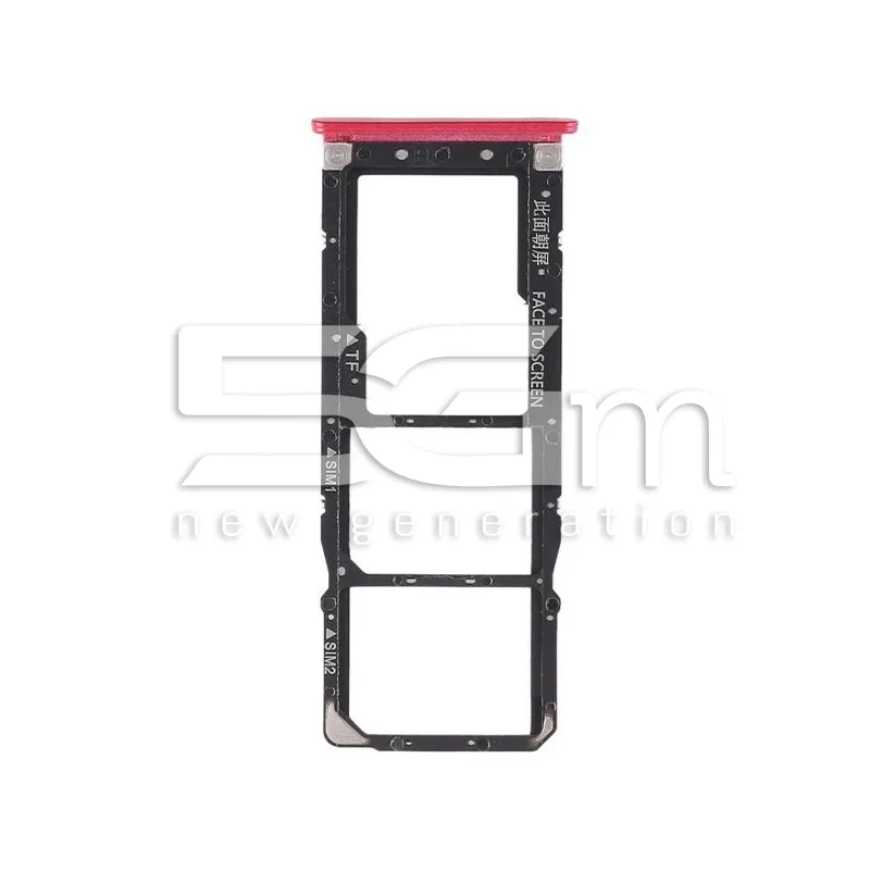 Supporto Sim Card + Micro SD Rosso Xiaomi Redmi 6 Pro | Store Online 5G-M