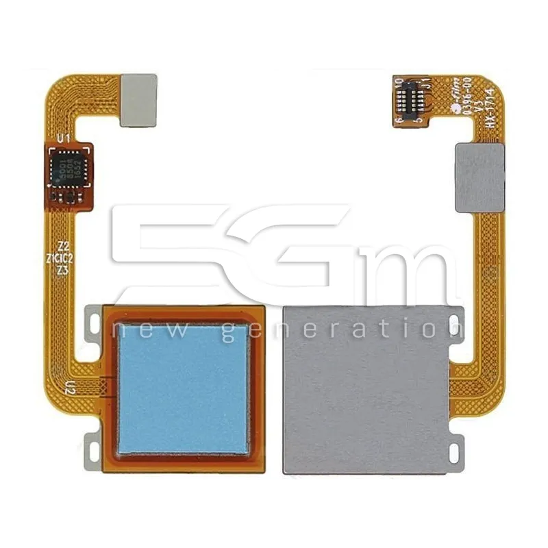 Fingerprint Sensor Blau Xiaomi Redmi Note 4X | Online-Shop 5G-M
