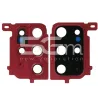 Vetrino Camera Posteriore + Frame Red Samsung SM-G985 - G986 S20+ | Store Online 5G-M