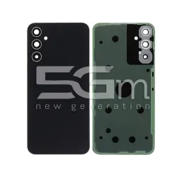 Cache Arrière Noir + Vitre Caméra Samsung A34 5G Sans Logo | 5G-M
