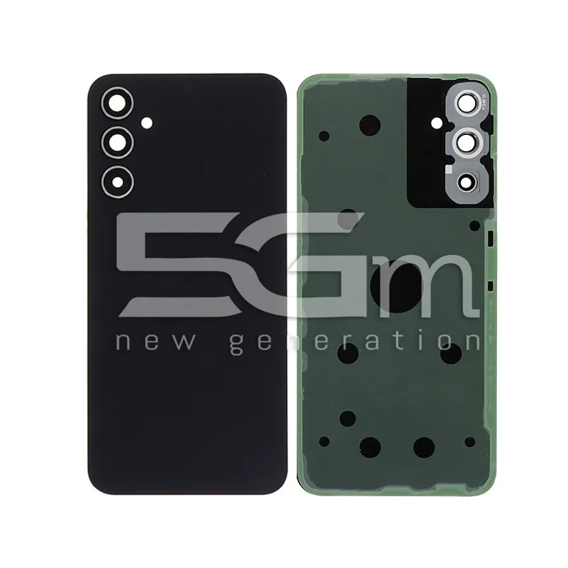 Rückcover Schwarz + Kameraglas Samsung A34 5G Ohne Logo | 5G-M Online Shop