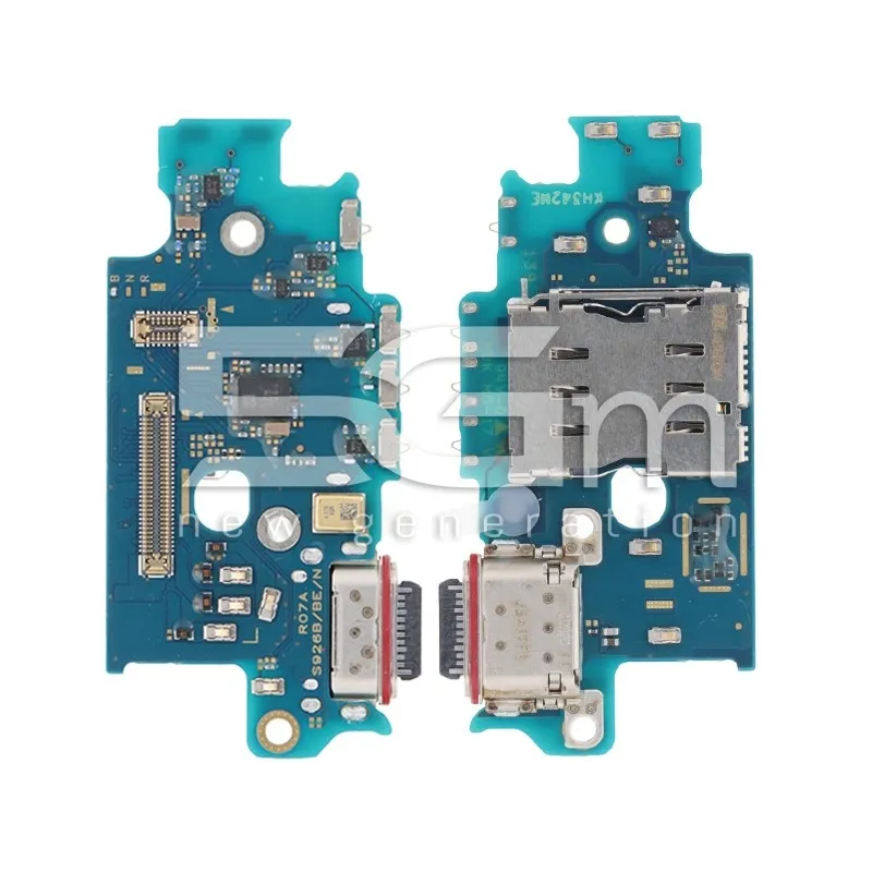 Töltőcsatlakozó + Panel Samsung SM-S926B S24+ 5G (Full IC) | 5G-M Webáruház