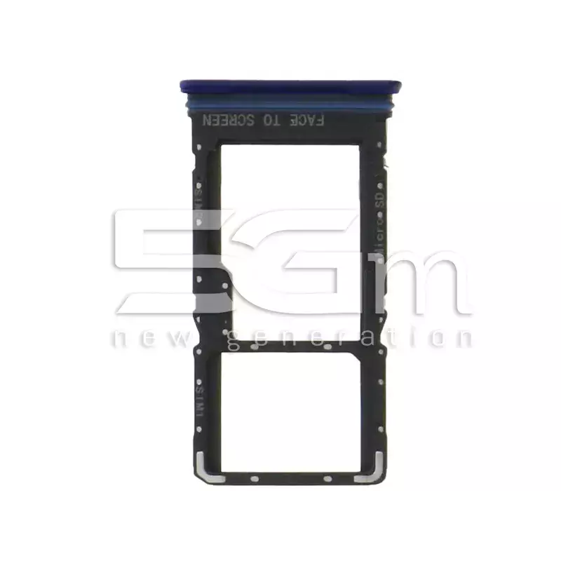 Supporto Sim Card Blu Xiaomi Redmi Note 9 Pro 5G