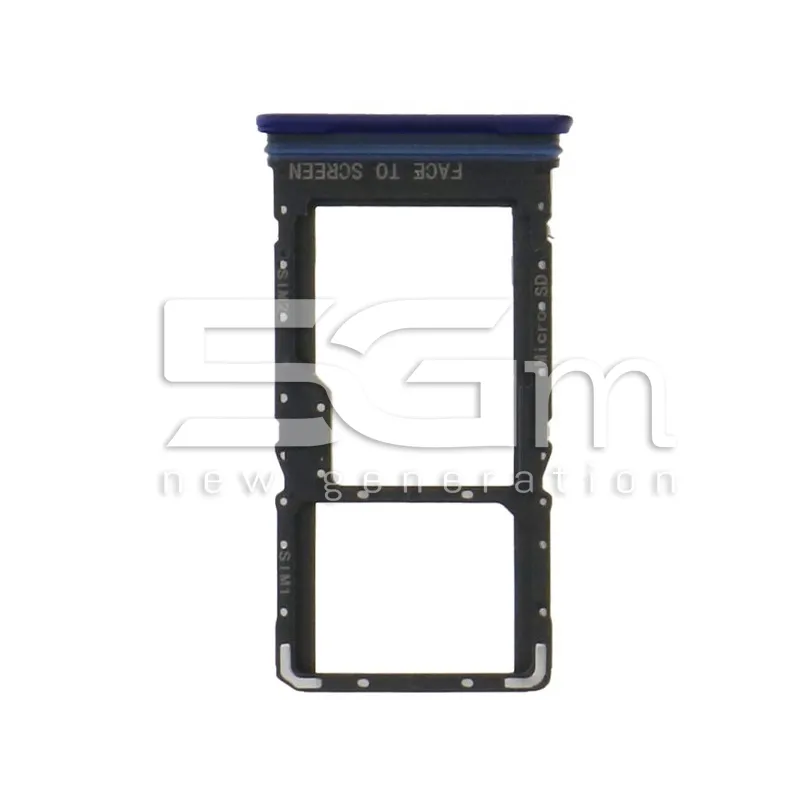 Tiroir Carte SIM Bleu Xiaomi Redmi Note 9 Pro 5G | Boutique en ligne 5G-M
