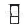 SIM-Karten- und Micro-SD-Schlitten Schwarz Honor 9 lite | 5G-M