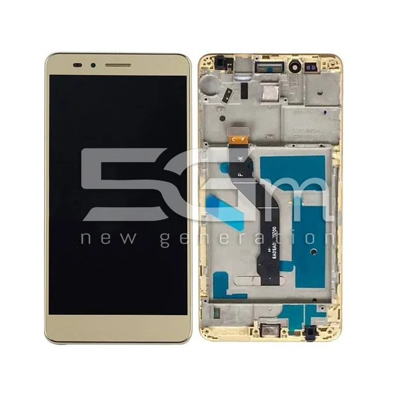 Display Touchscreen + Rahmen Gold Huawei Honor 5X | Store Online 5G-M