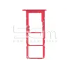 Supporto Sim Card + Micro SD Rosso Huawei Y7 2019 | Store Online 5G-M
