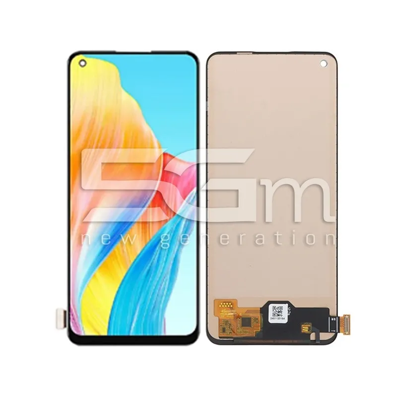 Kijelző Érintő Fekete OPPO 78 4G (TFT) | 5G-M Online Áruház