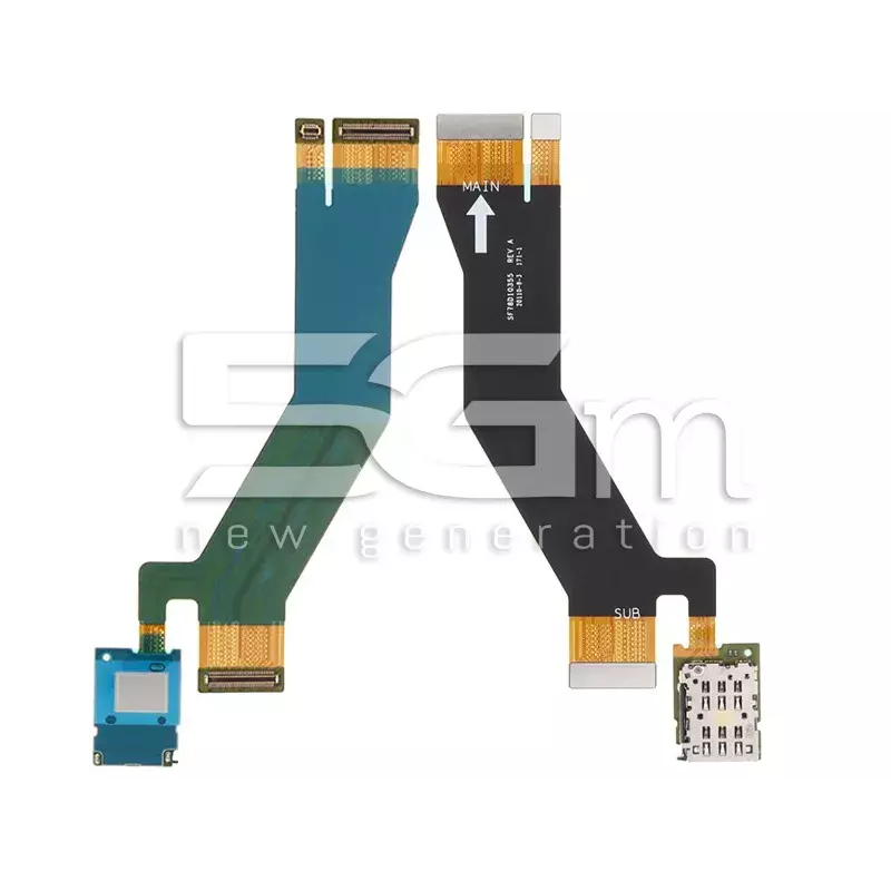 Sim Card Reader Flex Cable Motorola Edge 20 Pro